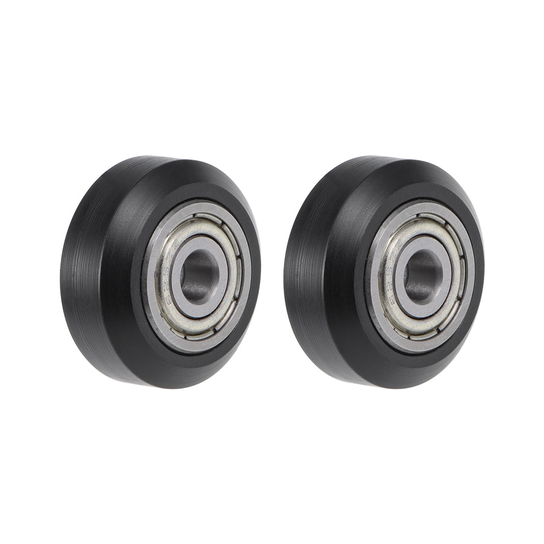 Uxcell 2Stk Kugellagerkugel POM Kunststoff beschichtet für 3D Printer 5mm I.D. 695ZZ
